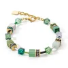 Bracelet Coeur de Lion Geocube Iconic Precious vert