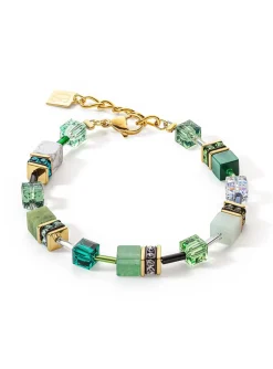 Bracelet Coeur de Lion Geocube Iconic Precious vert