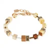 Bracelet Coeur de Lion GeoCUBE Mocha Mousse