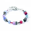 Bracelet Coeur de Lion GeoCUBE® Iconic Argent-Royal_x005f_x000D_Nouveauté hiver 2024