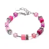 Bracelet Coeur de Lion GéoCube Magenta_x005f_x000D_Capsule Fête des Mères