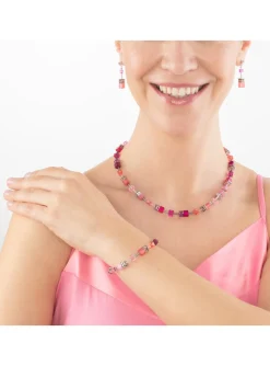 Bracelet Coeur de Lion GéoCube Magenta_x005f_x000D_Capsule Fête des Mères