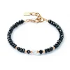 Bracelet Coeur de Lion Mystic Pearl doré noir_x005f_x000D_Nouveauté hiver 2024