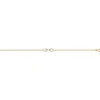 Bracelet double rang or jaune pierres blanches