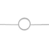 Bracelet Emma et Chloé cercle boule maille jaseron
