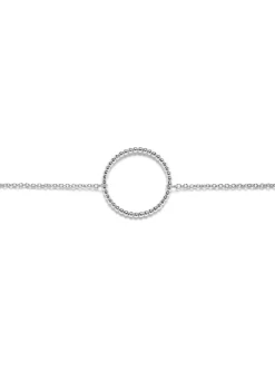 Bracelet Emma et Chloé cercle boule maille jaseron