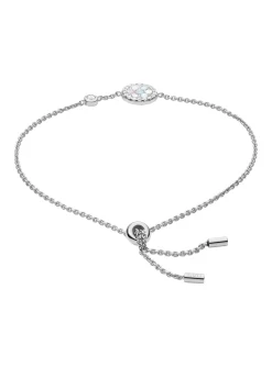 Bracelet Fossil Elliott argent nacre et oxydes