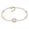 Bracelet Fossil Sutton Halo rosé