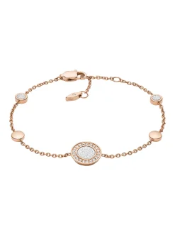 Bracelet Fossil Sutton Halo rosé