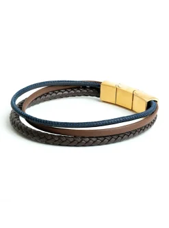 Bracelet Gemini Art marron
