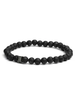 Bracelet Gemini Black Lava 6mm S