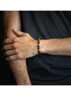Bracelet Gemini oeil de tigre 3 couleurs