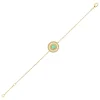 Bracelet Go Mademoiselle rond vert