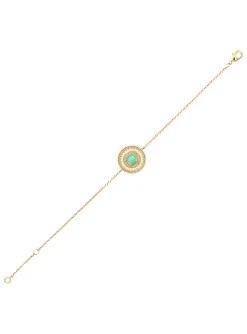 Bracelet Go Mademoiselle rond vert