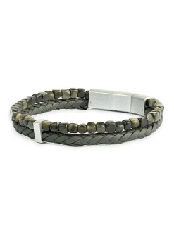 Bracelet homme Gemini Double Green M-L