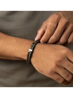 Bracelet homme Gemini Double Green M-L