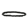 Bracelet homme Brillaxis élastique pierre de lave_x005f_x000D_19 cm