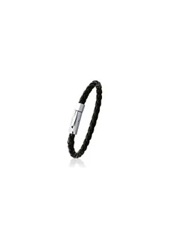 Bracelet homme Brillaxis cuir