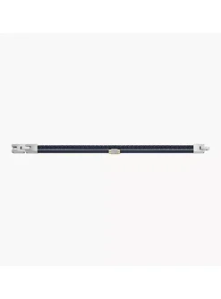 Bracelet homme Fossil double rang bleu