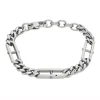 Bracelet homme Fossil Heritage D-Link acier