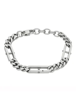 Bracelet homme Fossil Heritage D-Link acier