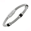 Bracelet homme JOURDAN acier bicolore