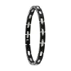 Bracelet homme Jourdan Dinema acier bicolore