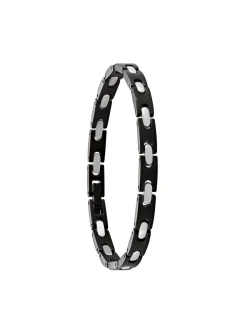 Bracelet homme Jourdan Dinema acier bicolore