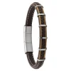 Bracelet homme Jourdan Kessel marron