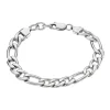 Bracelet Homme Lotus Style Men In Black_x005f_x000D_Maille Figaro