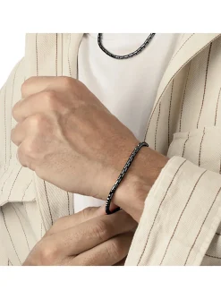 Bracelet homme Lotus Style Urban Man acier noir