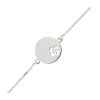 Bracelet identité bébé Brillaxis Lauburu ajouré