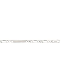 Bracelet identité homme Brillaxis argent
