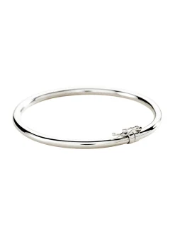 Bracelet jonc Agatha Lisa argent lisse