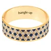 Bracelet jonc Bangle up Pinuply bleu nuit_x005f_x000D_Taille 1