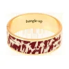 Bracelet Jonc Bnagle Up Joy Rouge/Sable