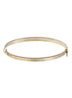 Bracelet jonc Brillaxis 3 ors 18 carats
