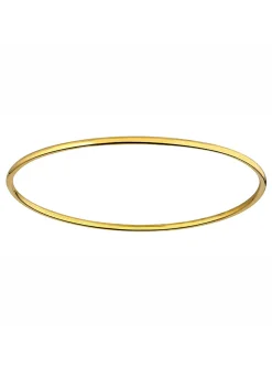 Bracelet jonc Brillaxis or 9 carats fil rond 2mm