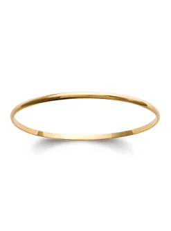 Bracelet jonc Brillaxis plaqué or