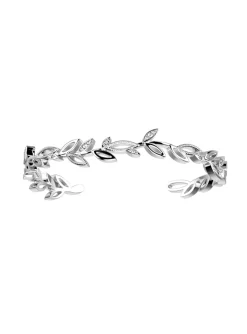 Bracelet jonc Les Georgettes Arbre de vie argenté_x005f_x000D_Collection Les Précieuses