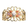 Bracelet jonc Les Georgettes Rosace_x005f_x000D_nacre