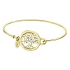 Bracelet jonc Lotus Collection Millennial_x005f_x000D_arbre de vie doré
