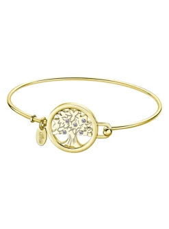 Bracelet jonc Lotus Collection Millennial_x005f_x000D_arbre de vie doré