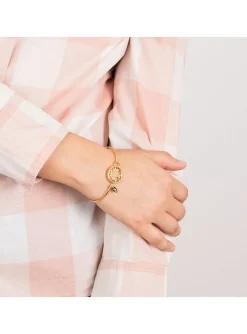 Bracelet jonc Lotus Collection Millennial_x005f_x000D_arbre de vie doré