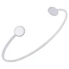 Bracelet jonc Saunier argent oxydes Canopee