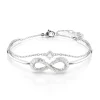 Bracelet jonc Swarovski Hyperbola Infini