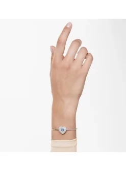 Bracelet jonc Swarovski Hyperbola bleu