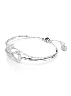 Bracelet jonc Swarovski Hyperbola Infini