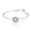 Bracelet jonc Swarovski Idyllia bleu