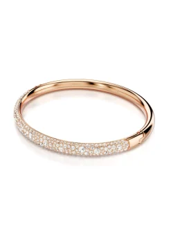 Bracelet jonc Swarovski Meteora rosé M
